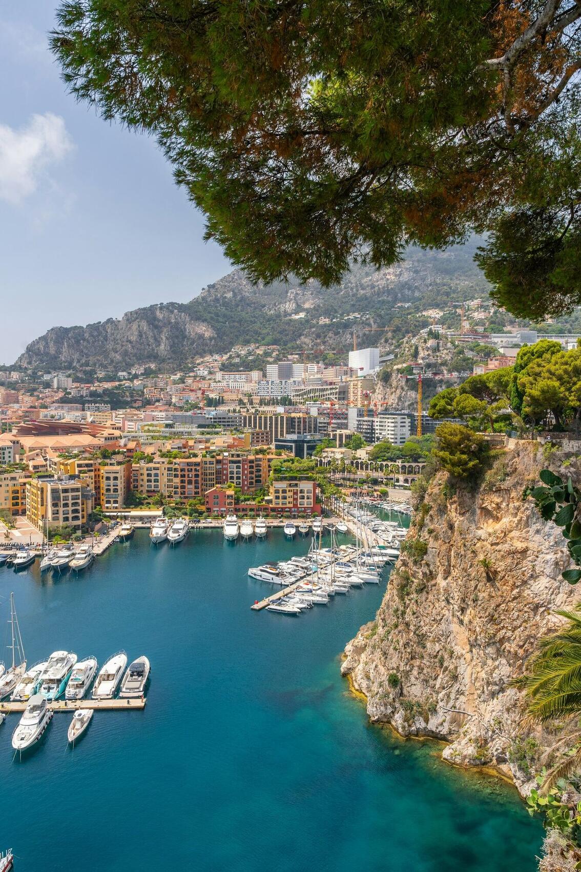 Monaco From the Waterline